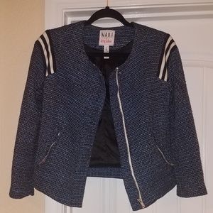 Women's Blue Zip Up Jacket